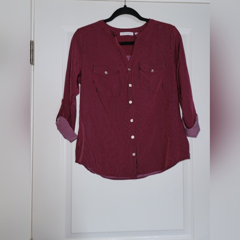 NOTATIONS | Half Sleeve Button Down